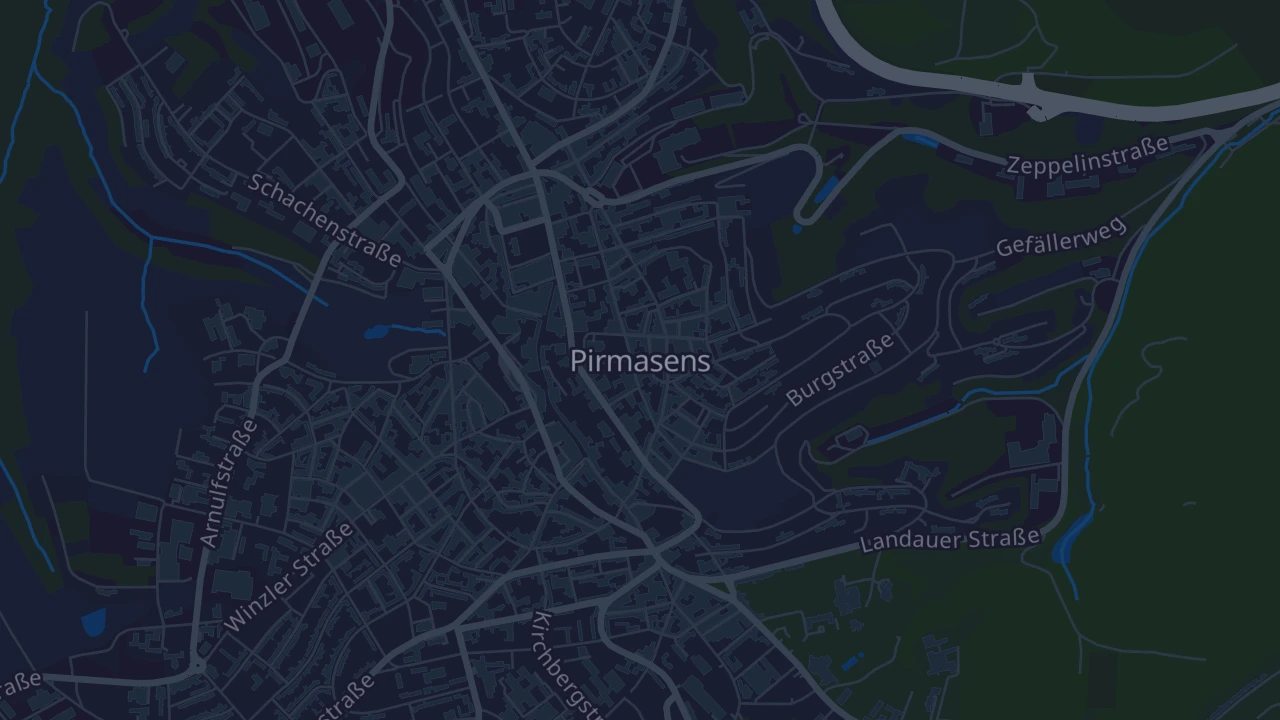 Karte von Pirmasens