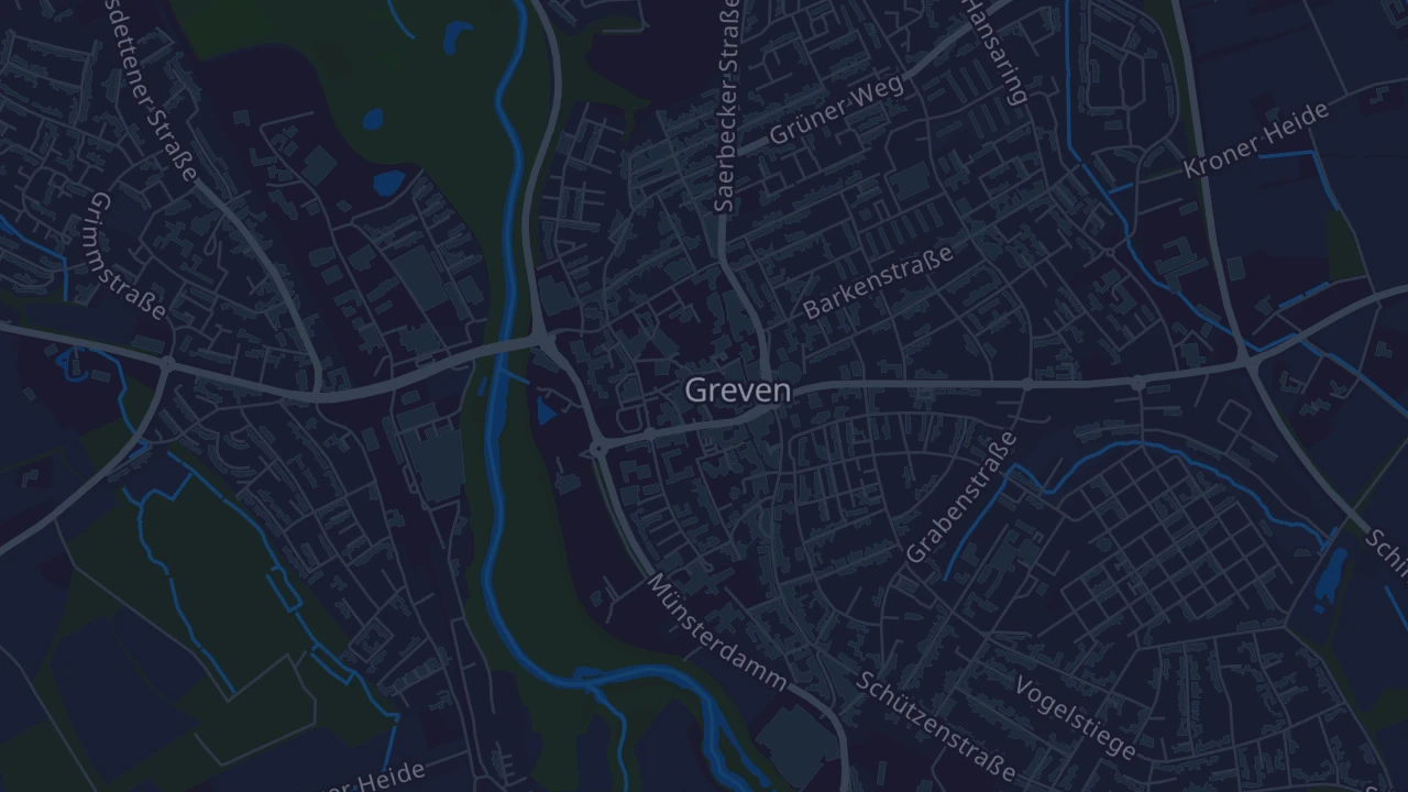 Karte von Greven