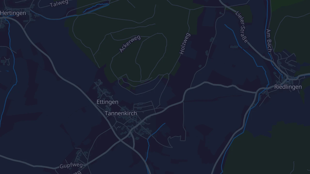 Karte von Kandern