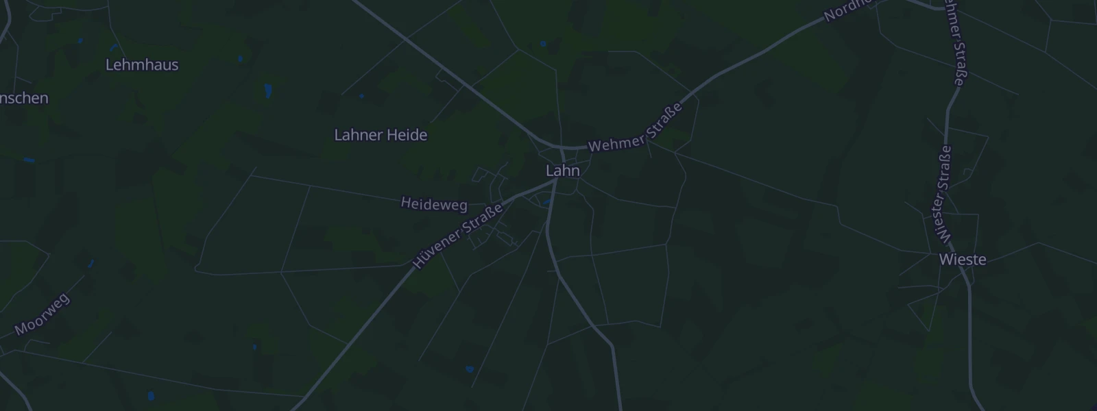 Karte von Lahn (Hümmling)