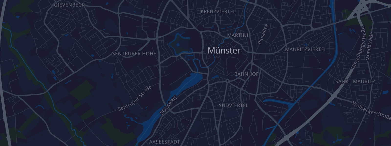 Karte von Münster