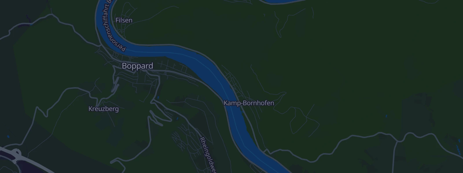 Karte von Kamp-Bornhofen