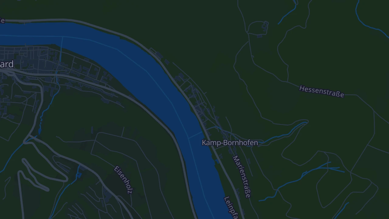 Karte von Kamp-Bornhofen