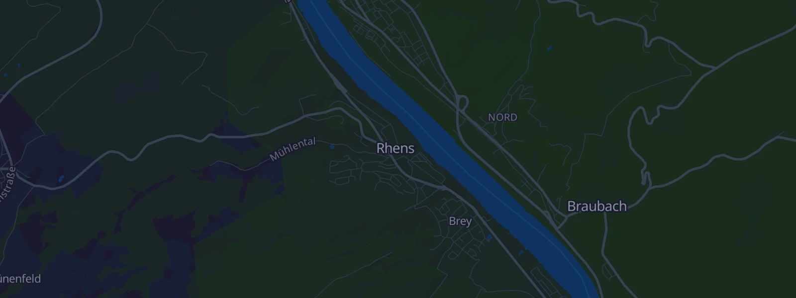 Karte von Rhens