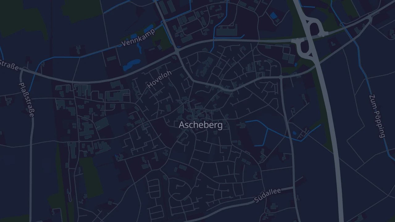 Karte von Ascheberg