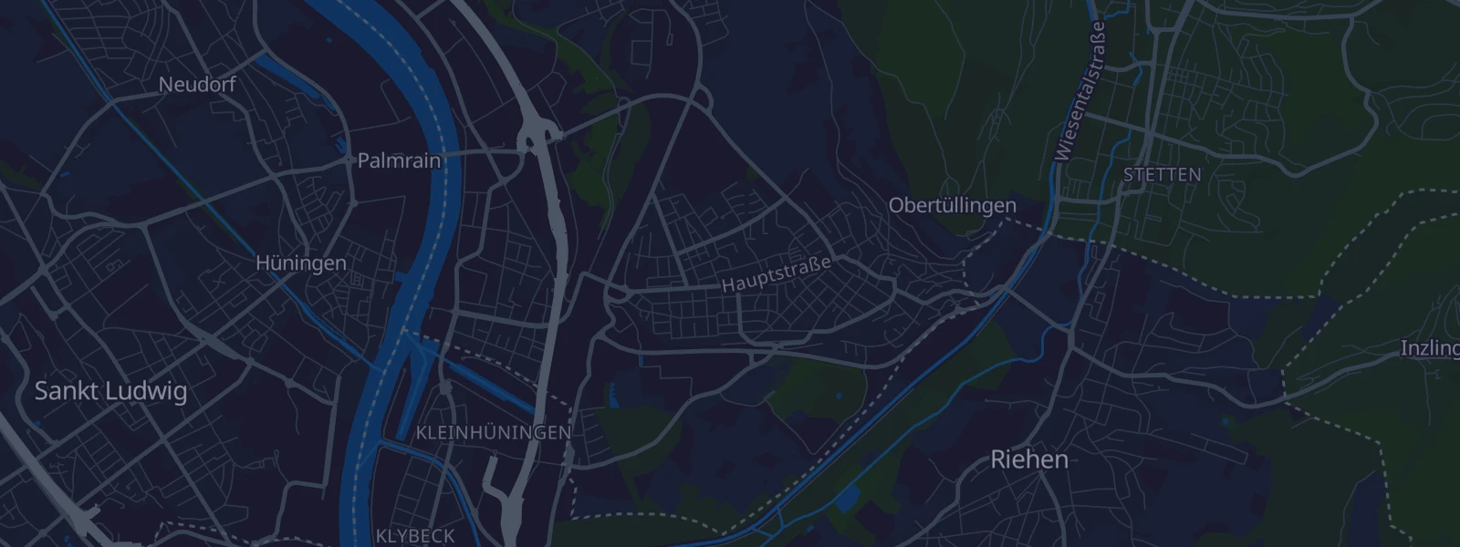 Karte von Weil am Rhein