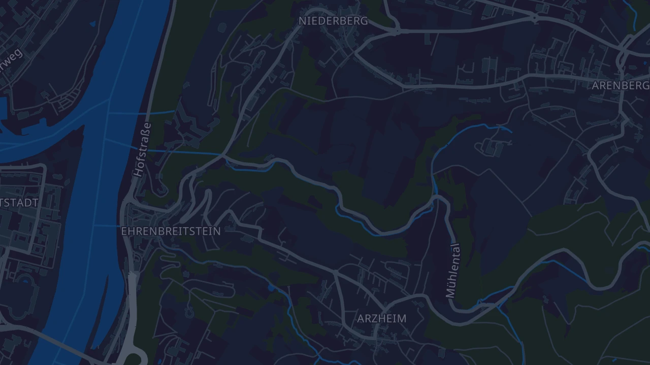 Karte von Koblenz