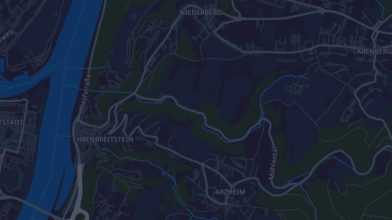 Karte von Koblenz