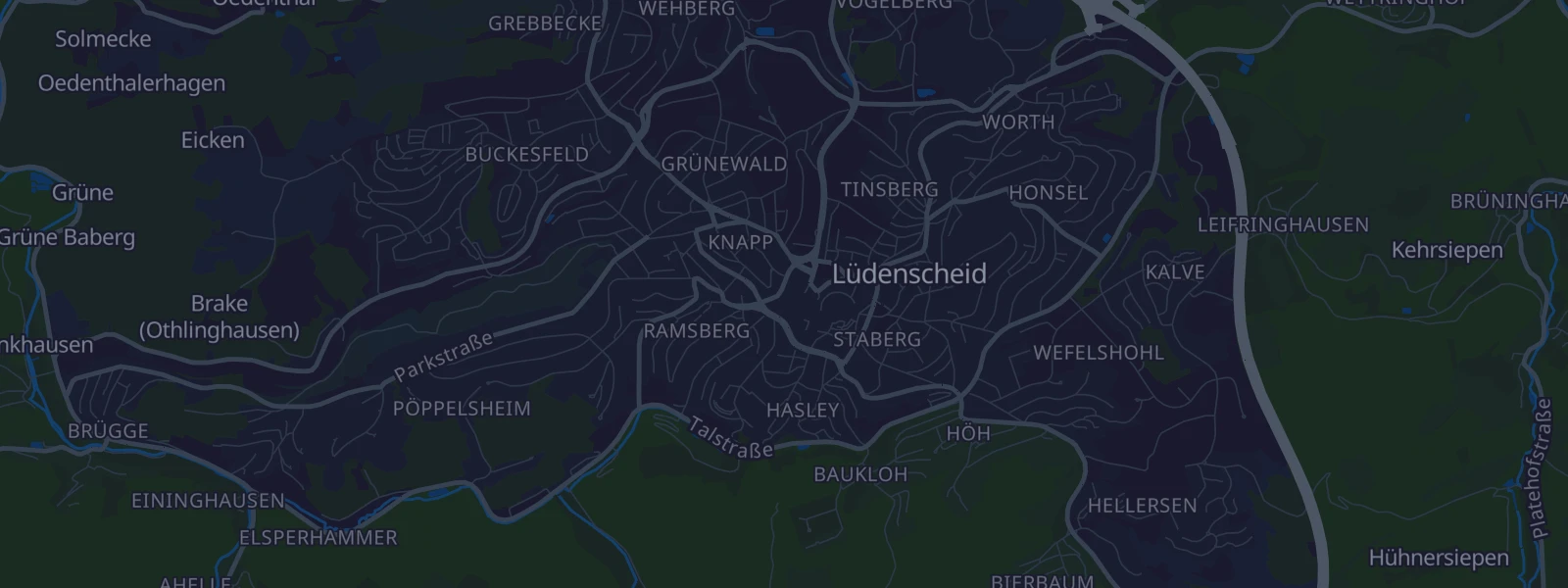 Karte von Lüdenscheid