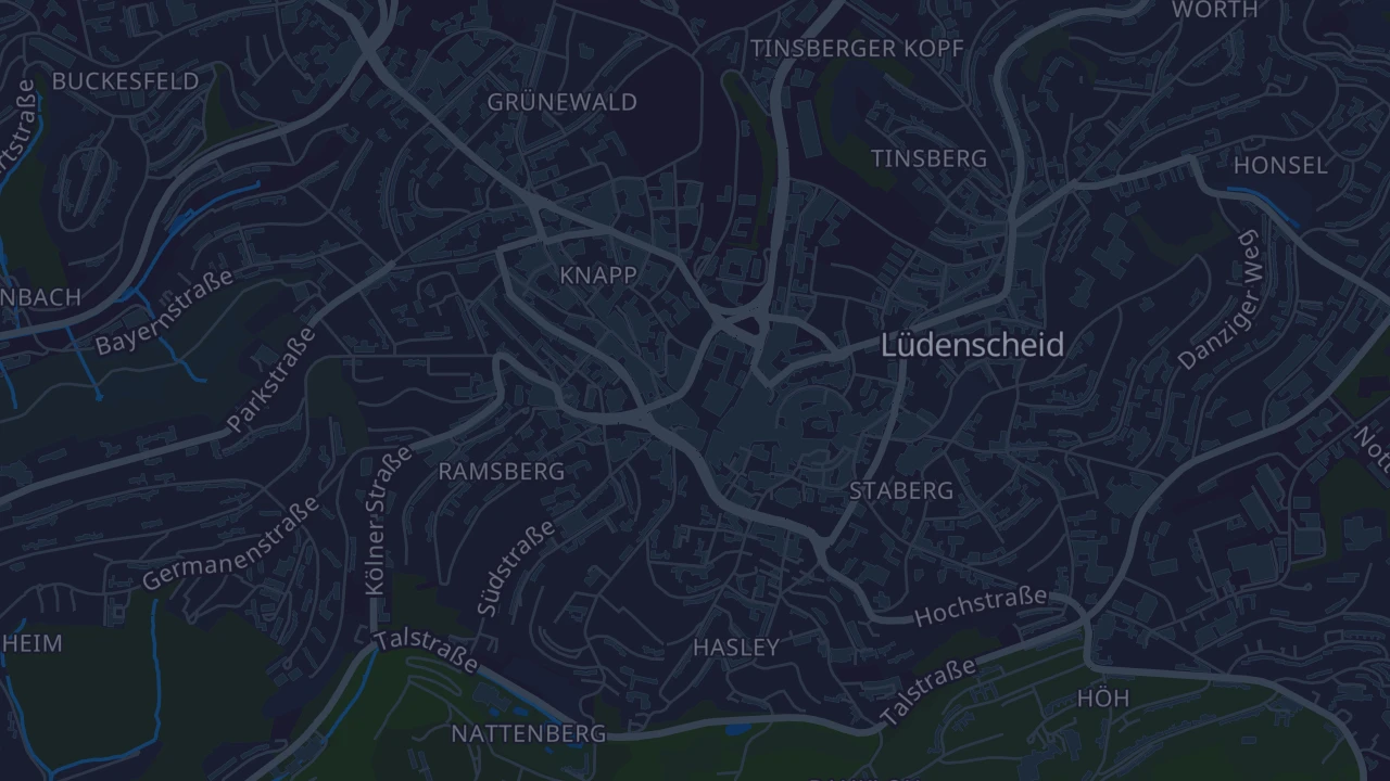 Karte von Lüdenscheid
