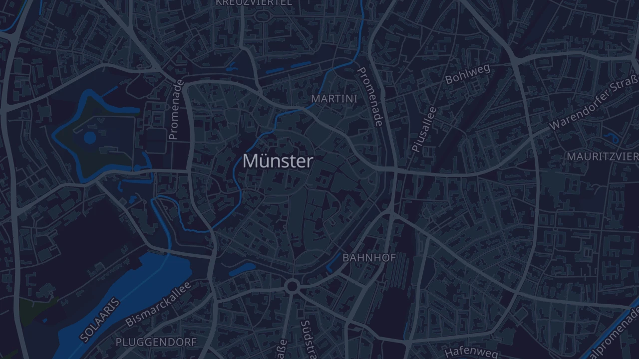 Karte von Münster