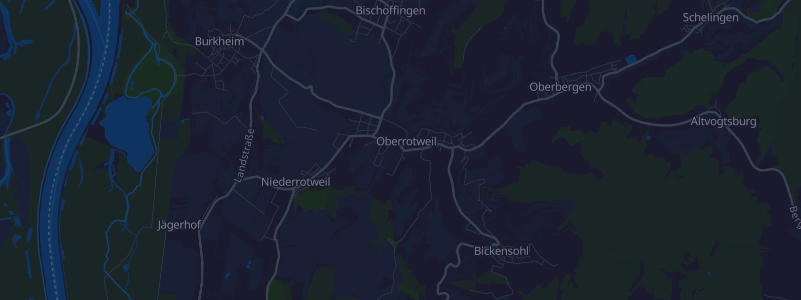 Karte von Vogtsburg-Oberrotweil