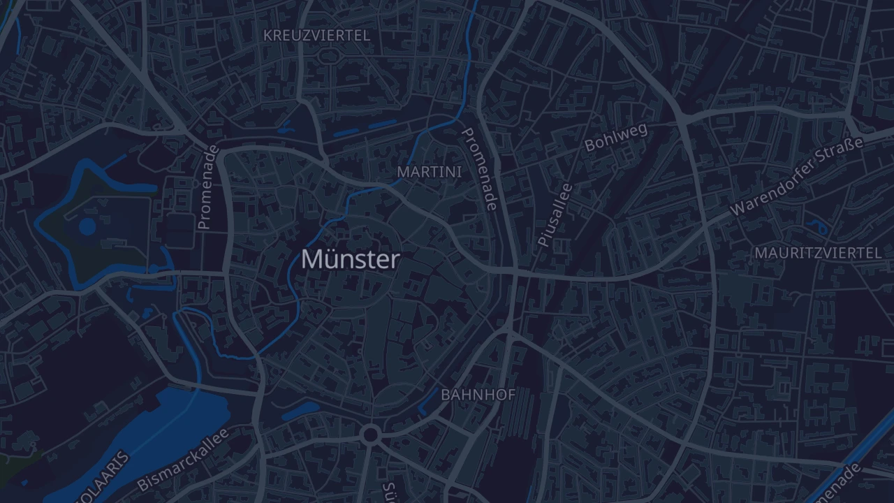 Karte von Münster