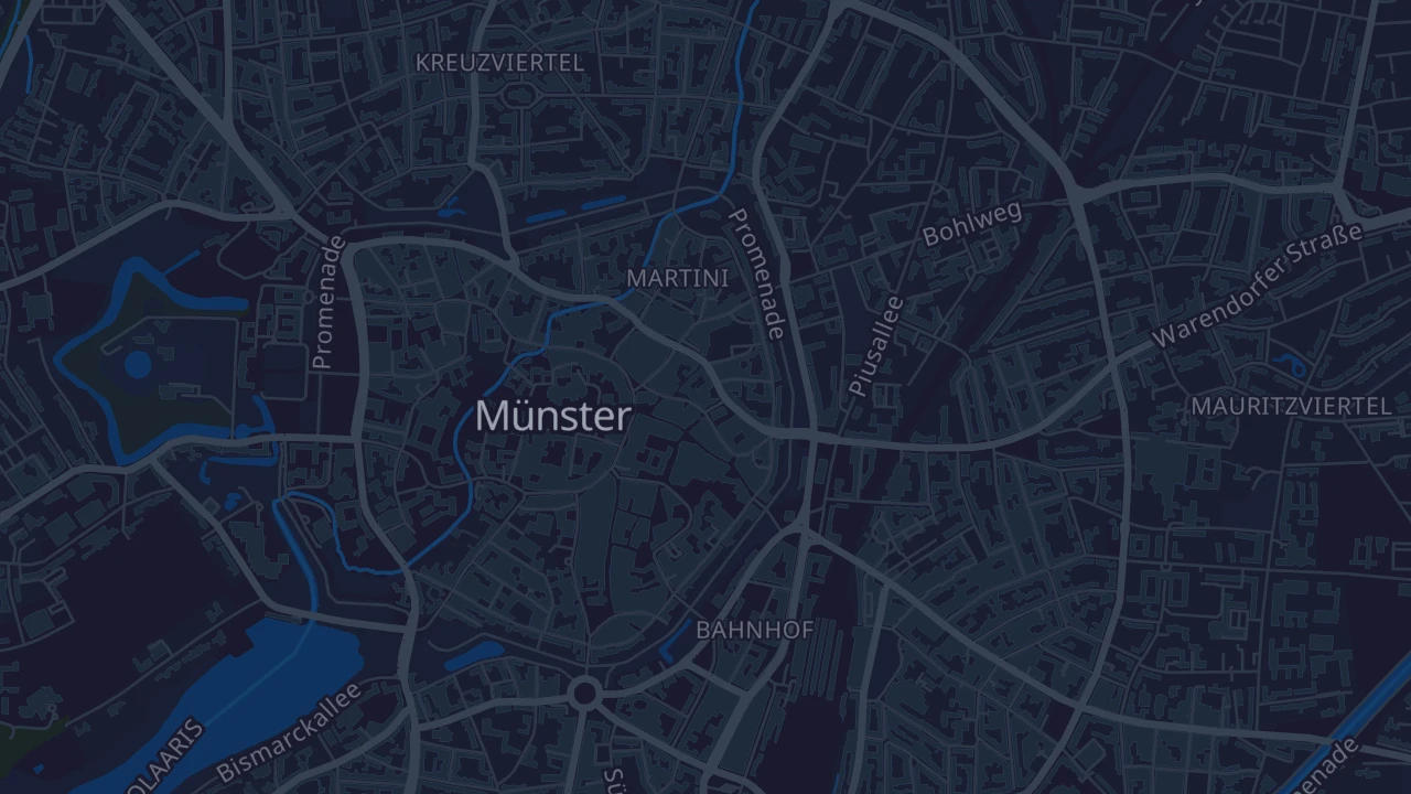 Karte von Münster