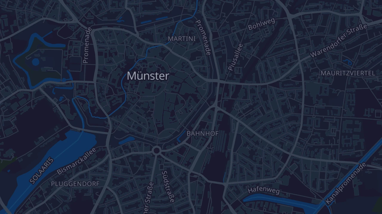 Karte von Münster