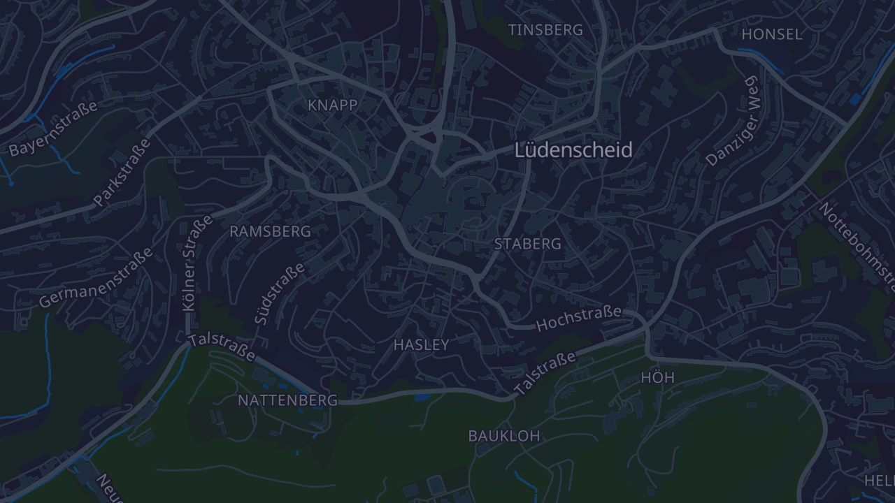Karte von Lüdenscheid
