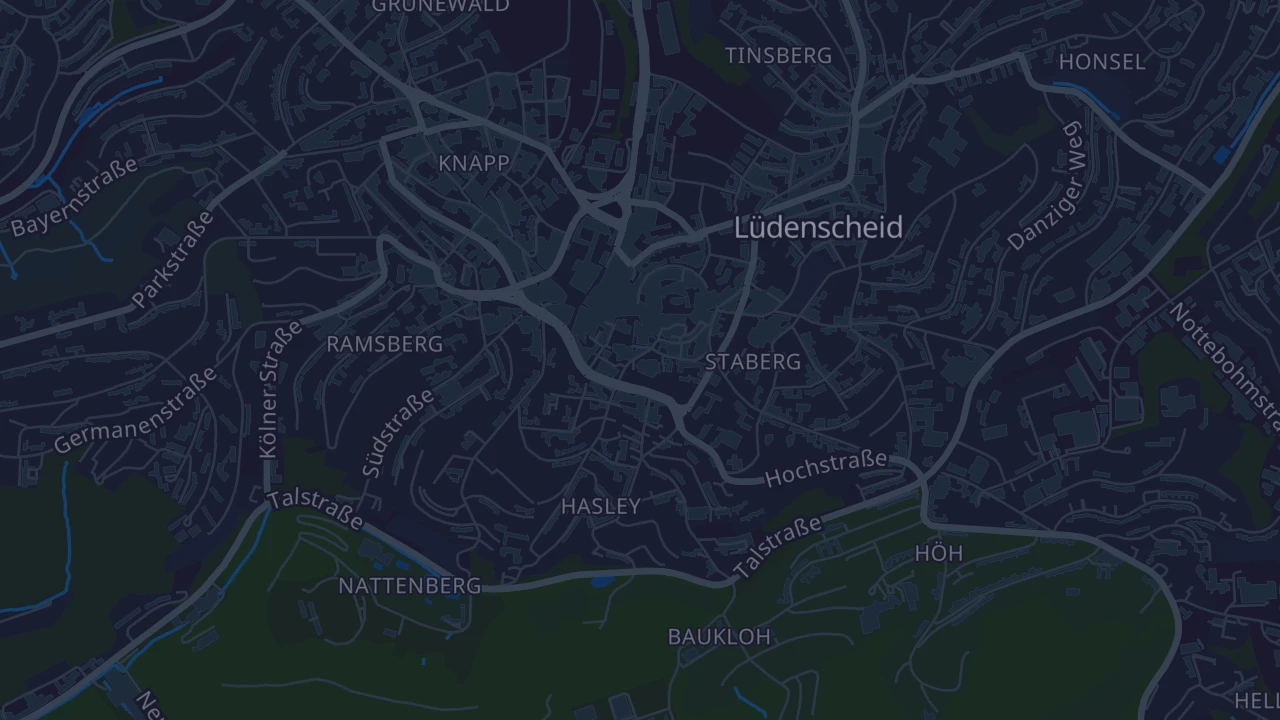 Karte von Lüdenscheid