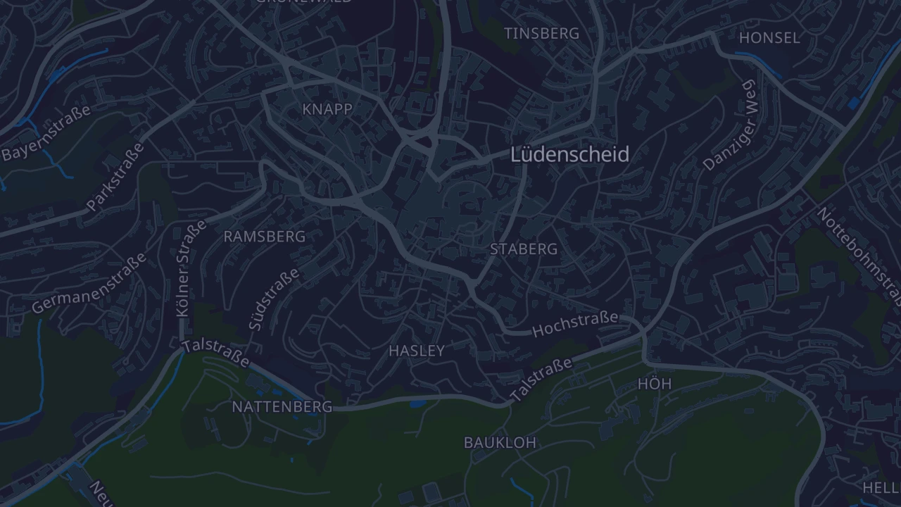 Karte von Lüdenscheid
