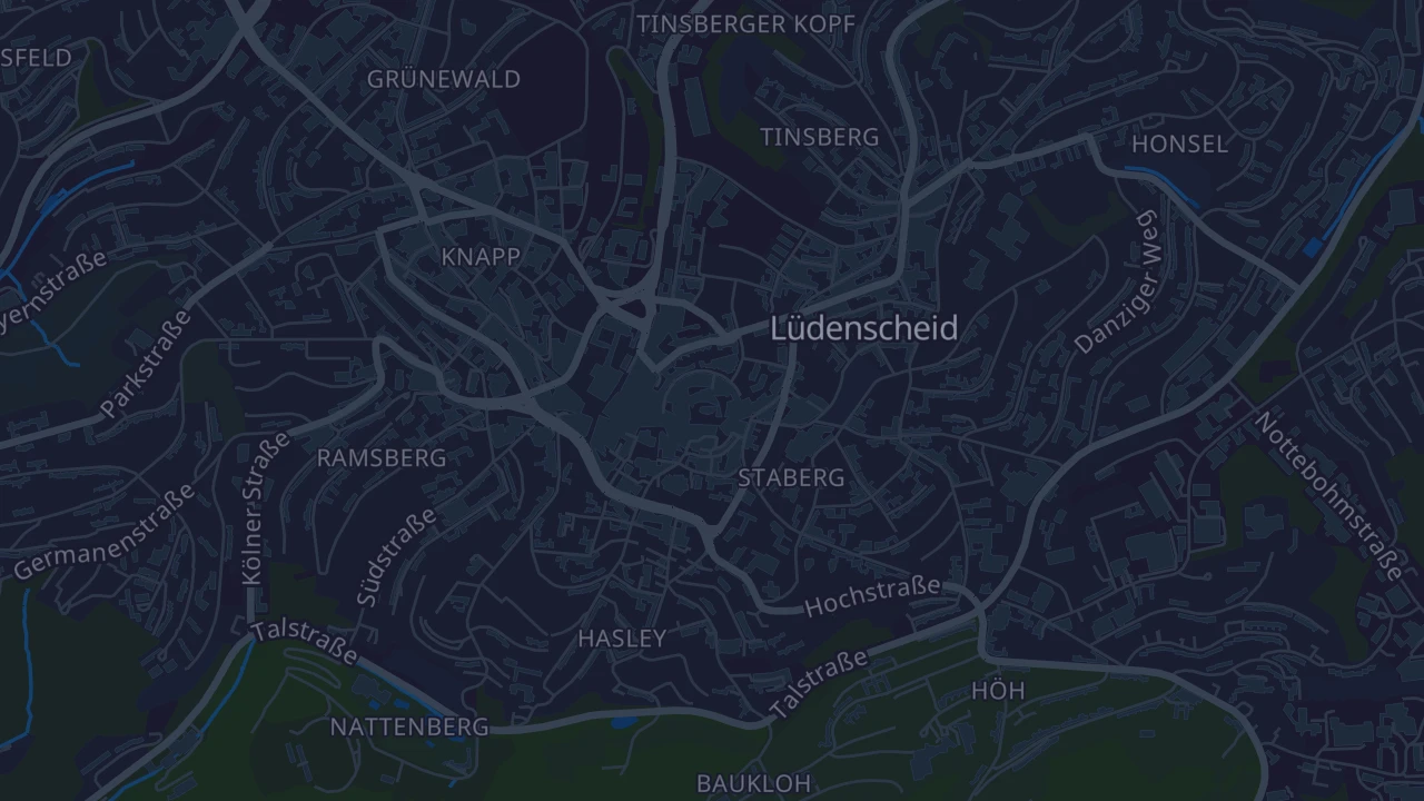 Karte von Lüdenscheid