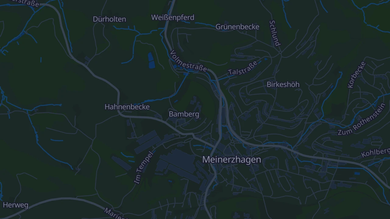 Karte von Meinerzhagen