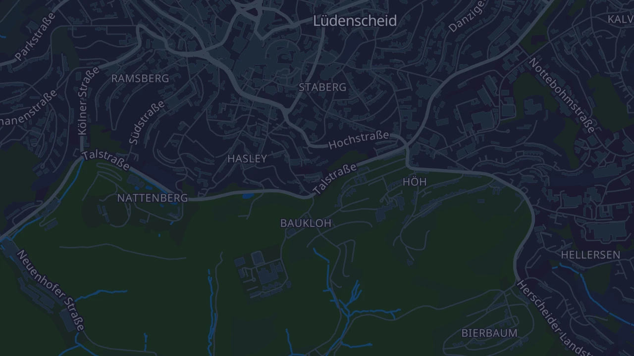 Karte von Lüdenscheid