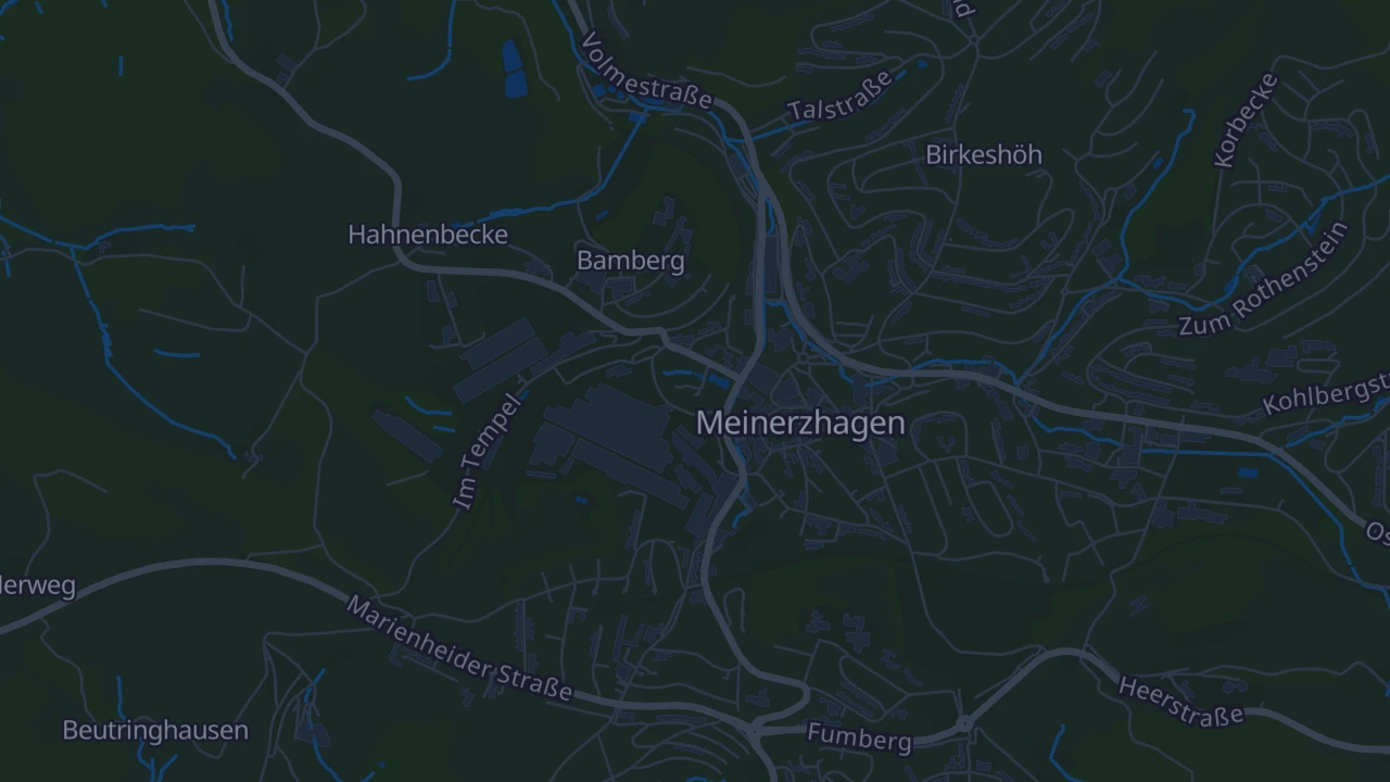 Karte von Meinerzhagen