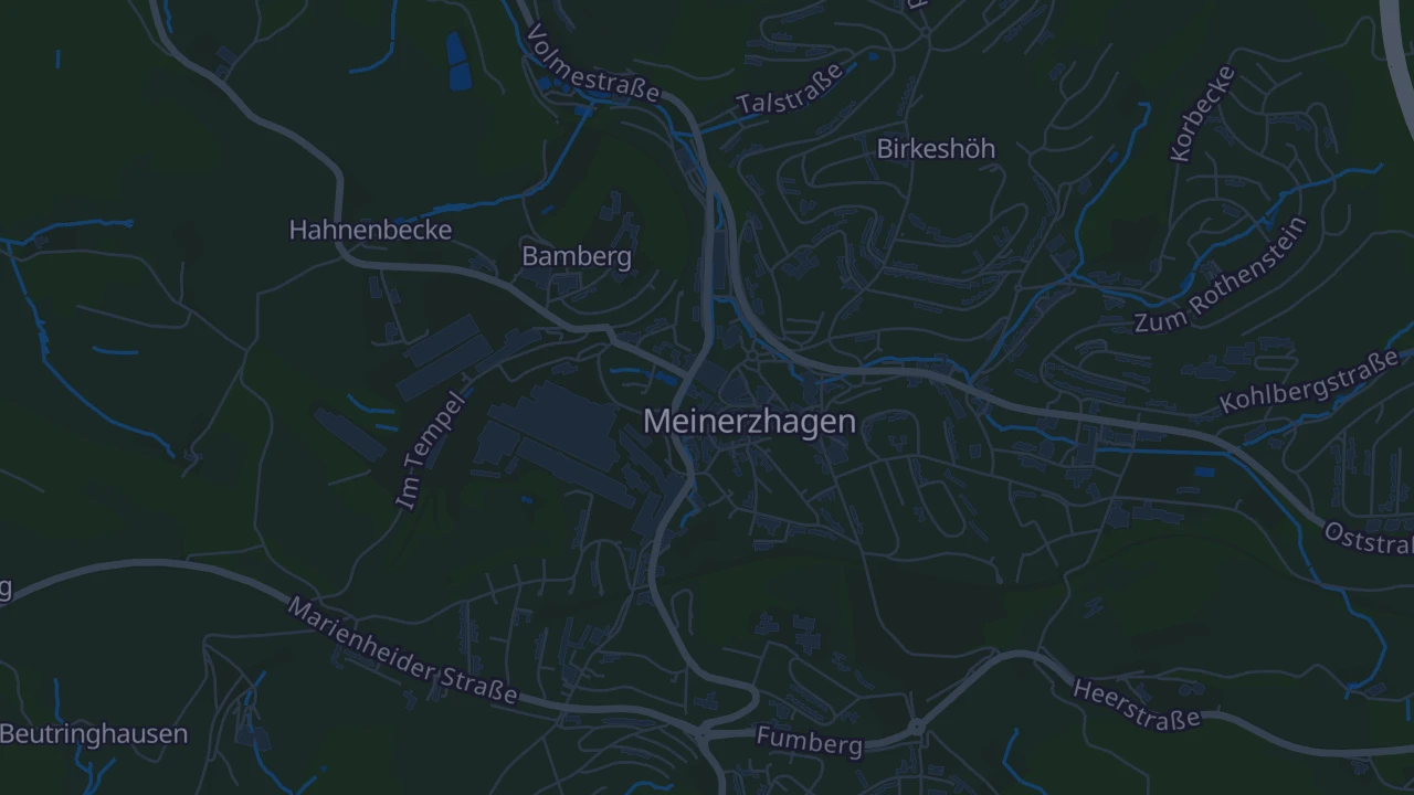 Karte von Meinerzhagen