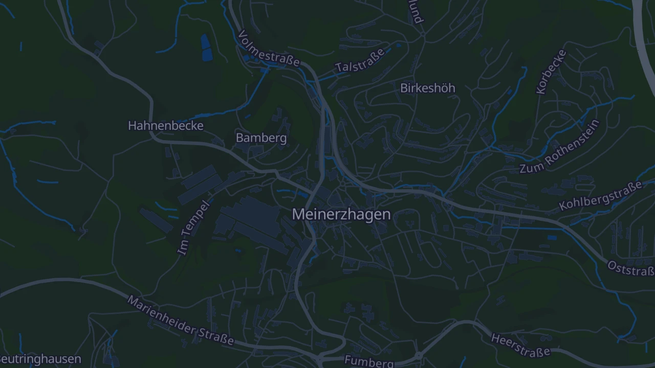 Karte von Meinerzhagen