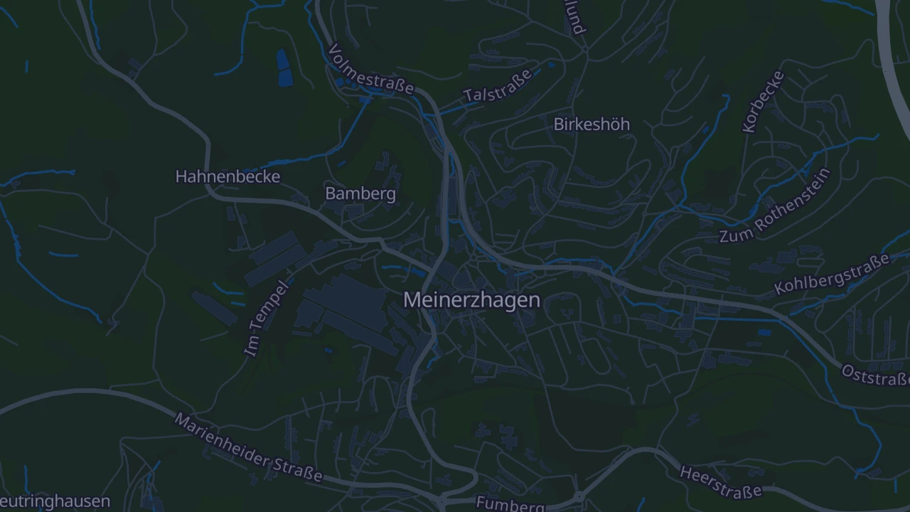 Karte von Meinerzhagen