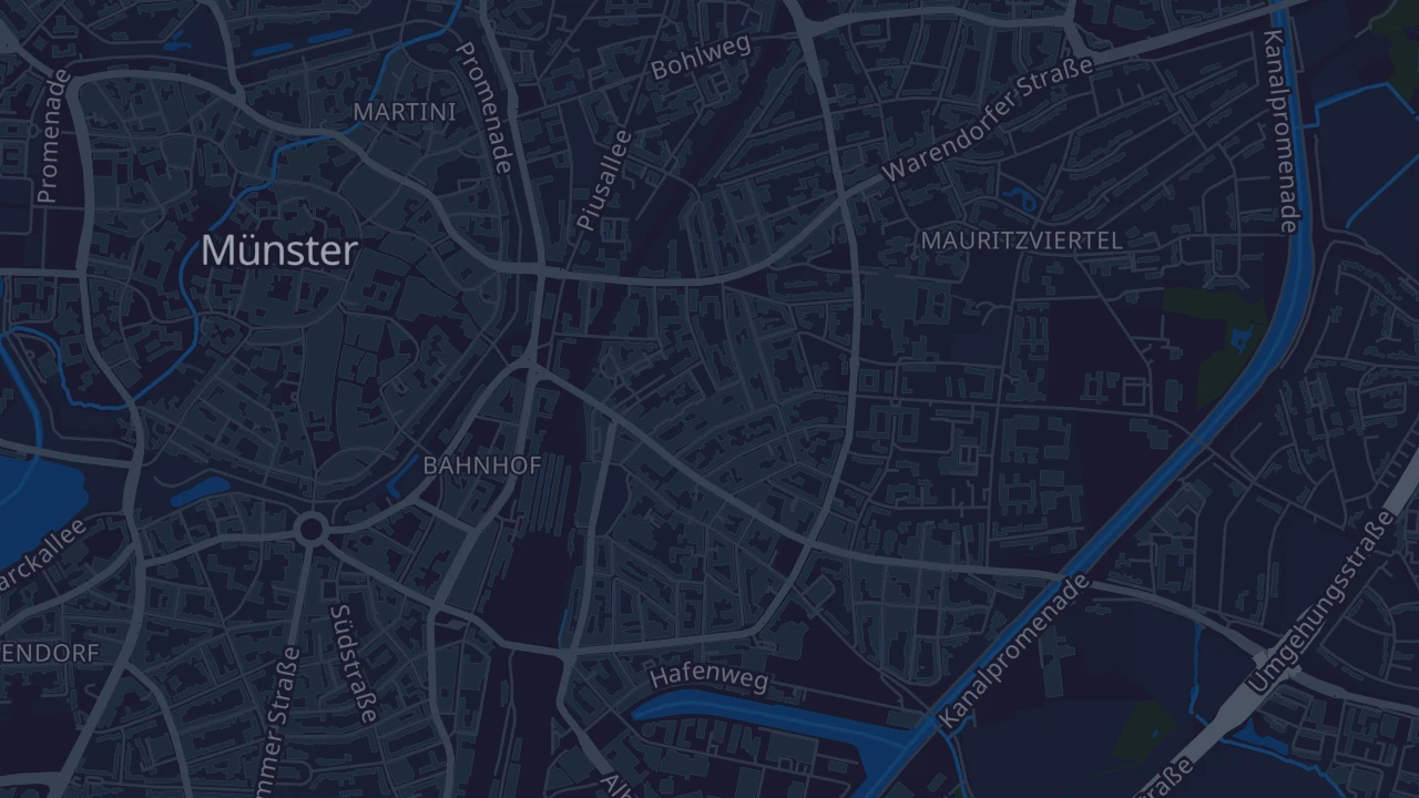 Karte von Münster