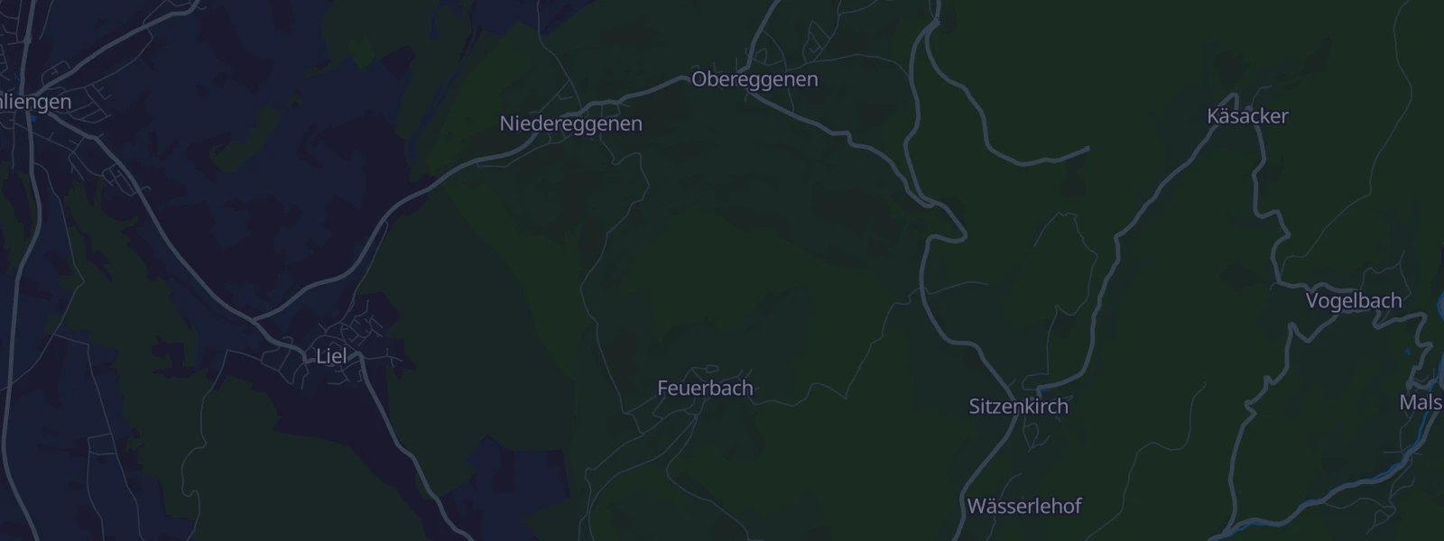 Karte von Schliengen