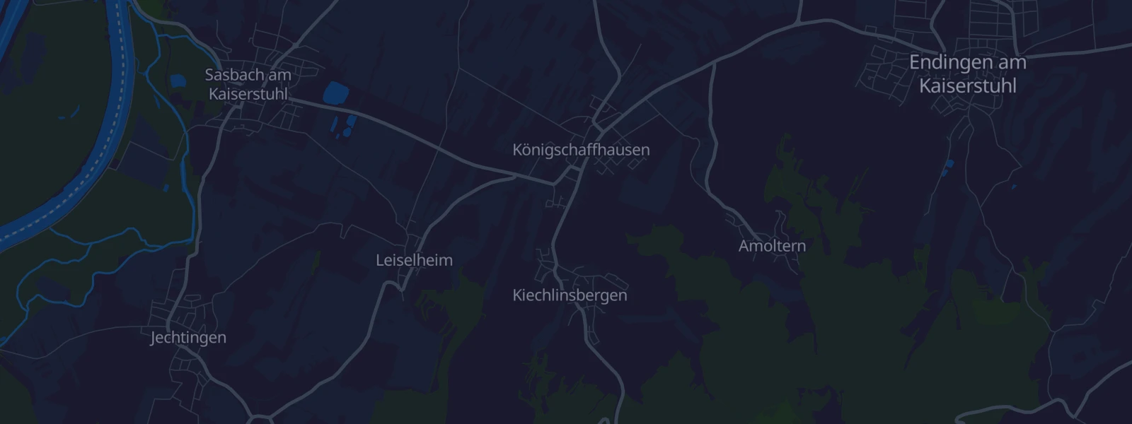 Karte von Endingen-Königschaffhausen