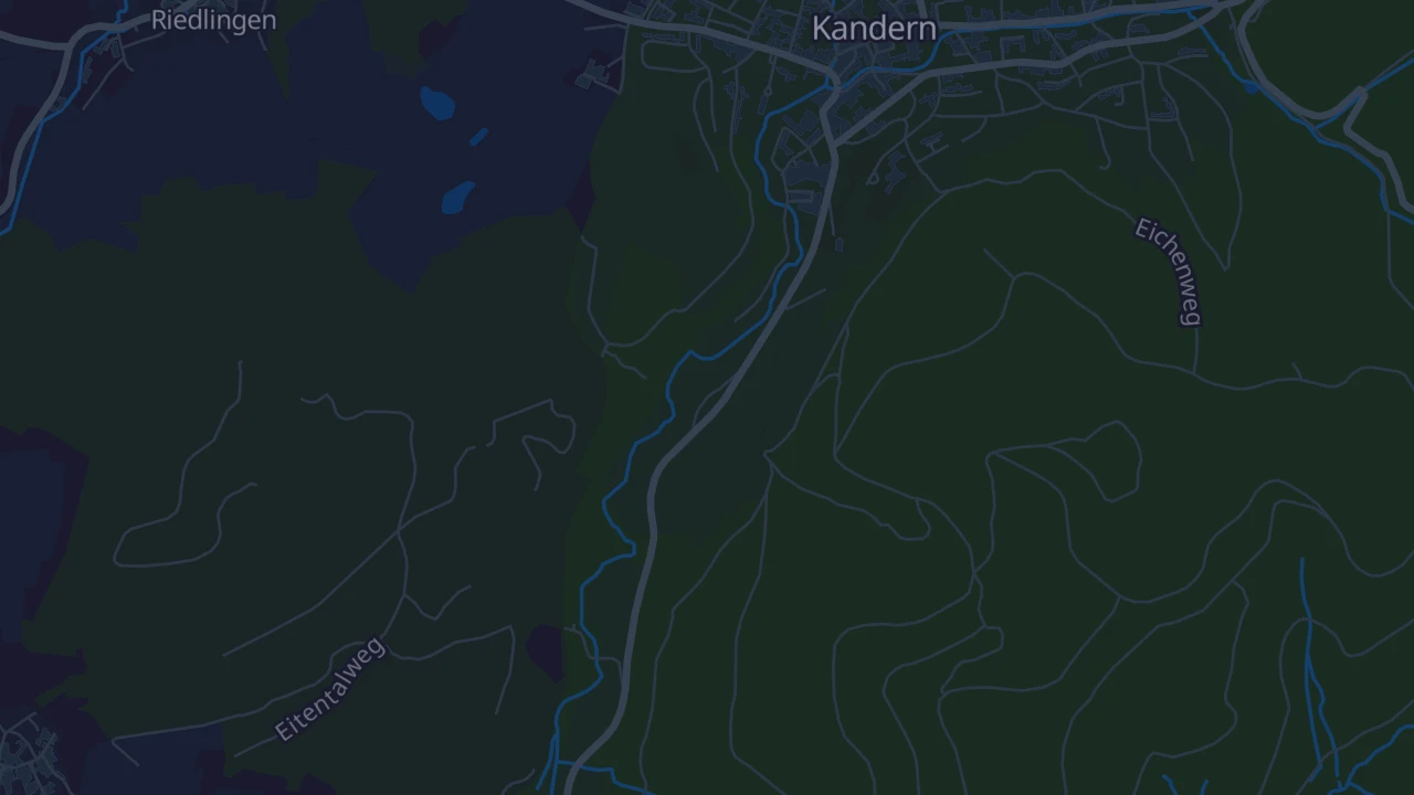Karte von Kandern