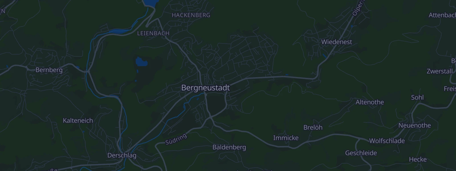 Karte von Bergneustadt