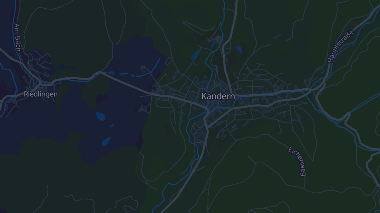 Karte von Kandern