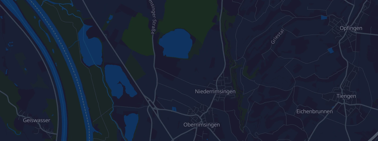 Karte von Breisach-Niederrimsingen