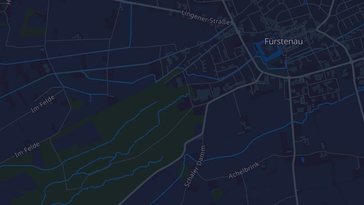 Karte von Fürstenau