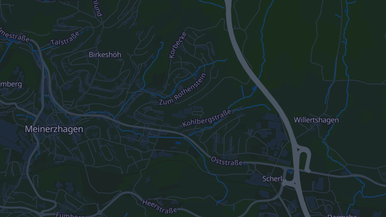 Karte von Meinerzhagen