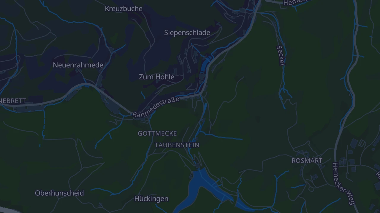 Karte von Altena