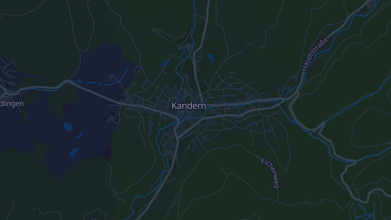 Karte von Kandern