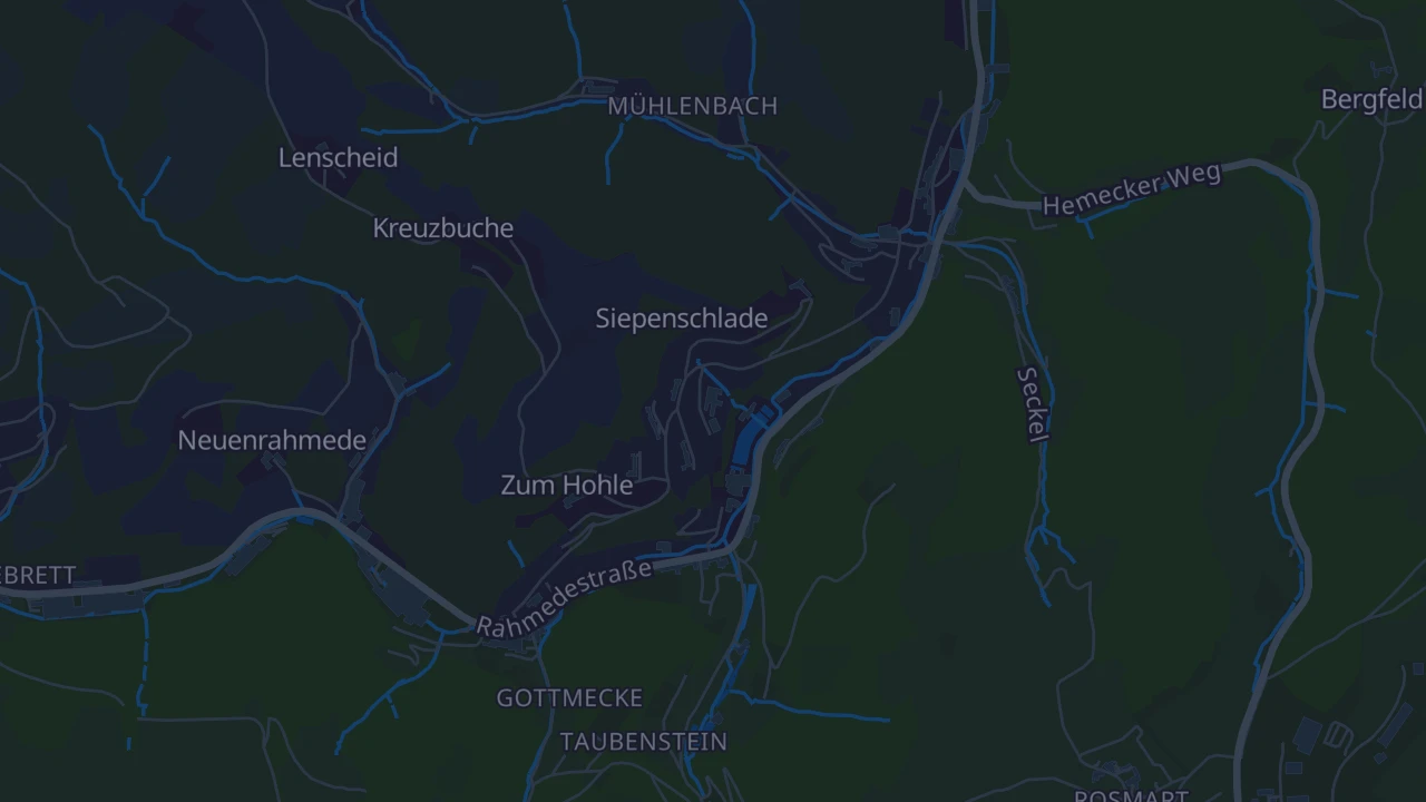 Karte von Altena