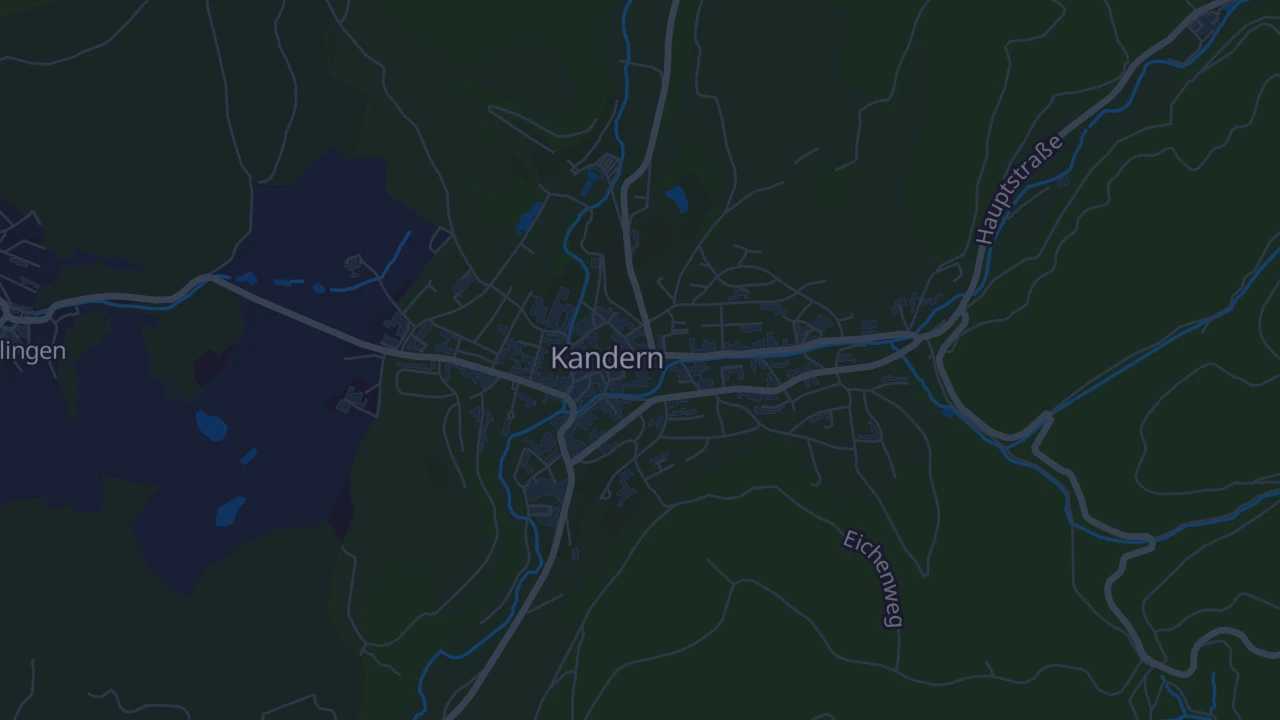 Karte von Kandern