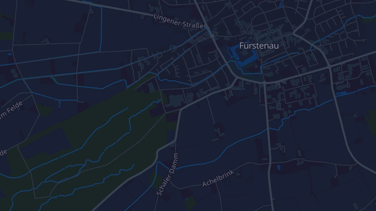 Karte von Fürstenau