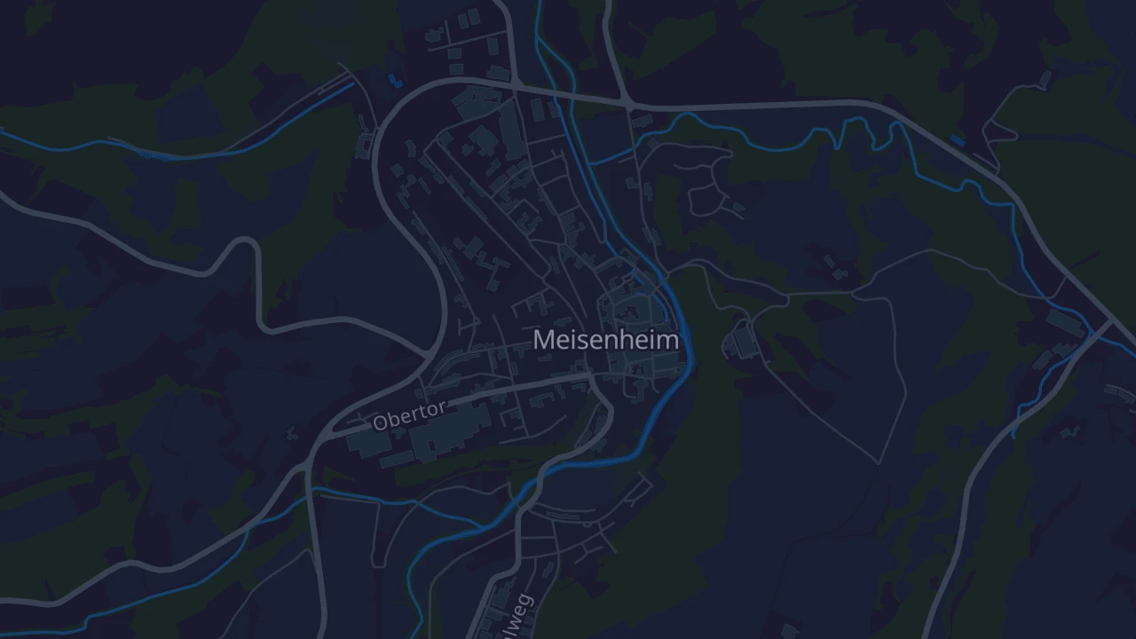 Karte von Meisenheim