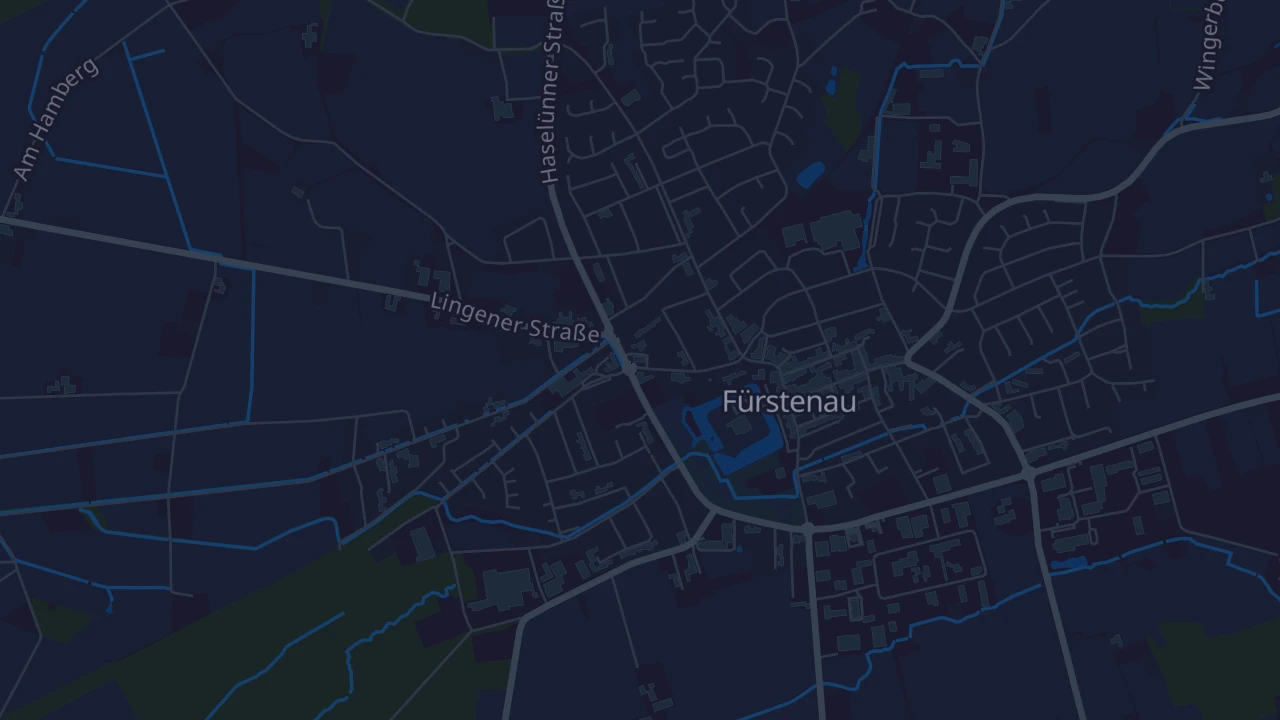 Karte von Fürstenau