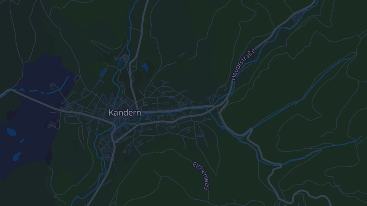 Karte von Kandern