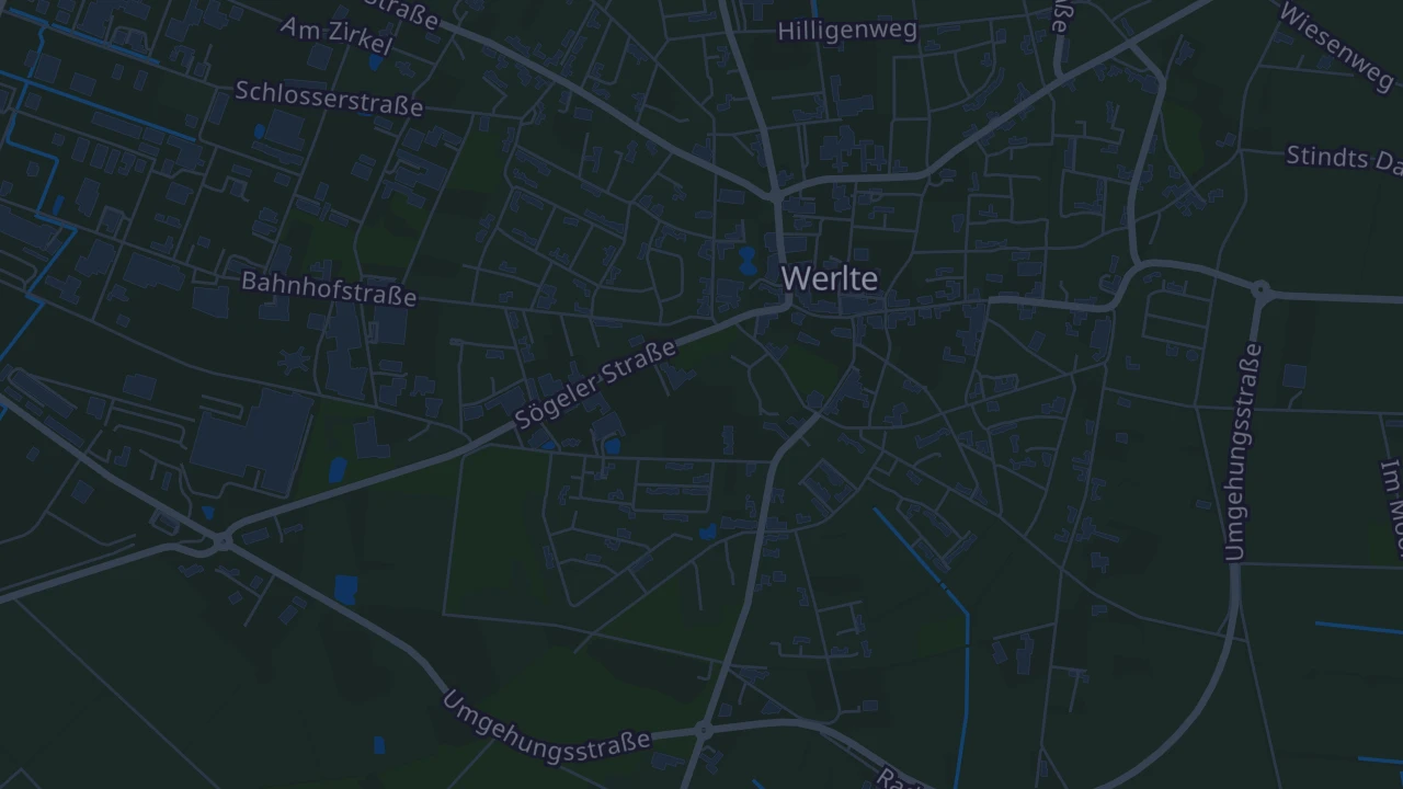Karte von Werlte