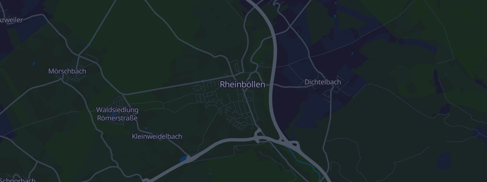 Karte von Rheinböllen