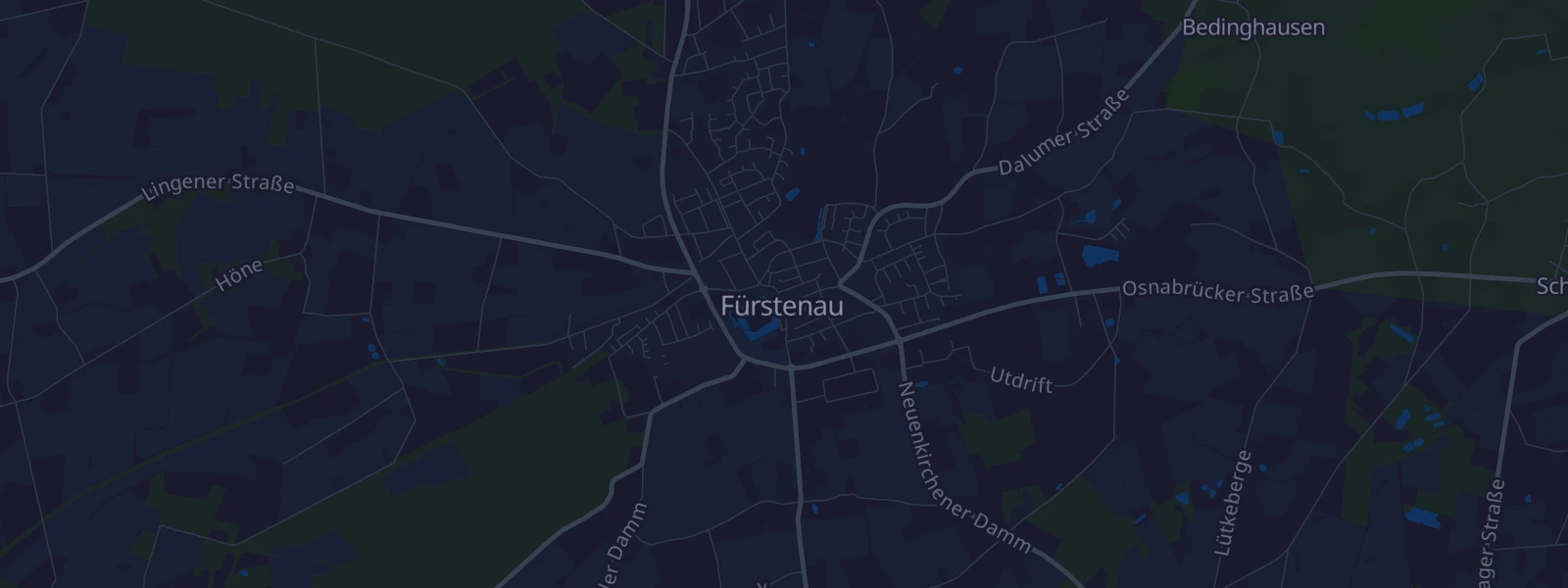 Karte von Fürstenau