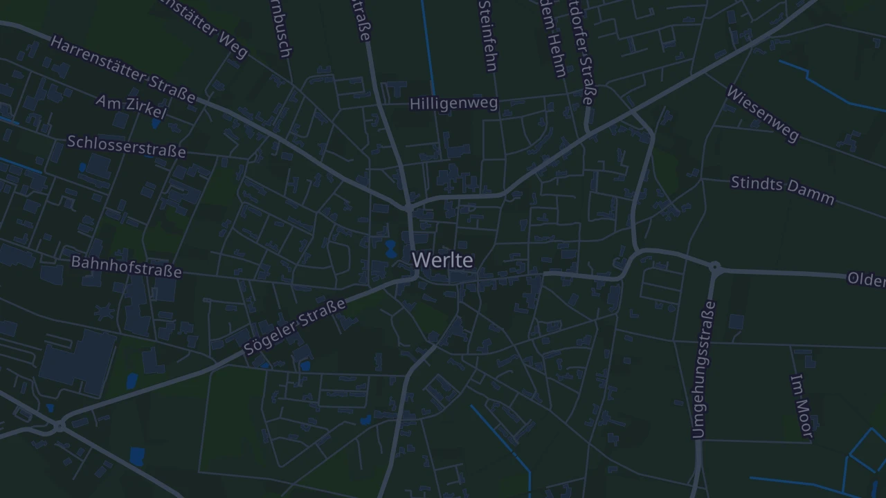 Karte von Werlte